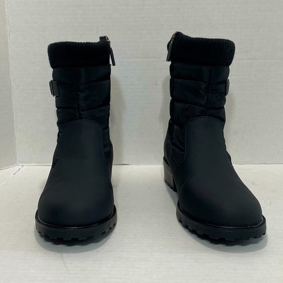 NWOT Trotters Berry Mid (Black) Women's Cold Weather Boots size 9 - Picture 7 of 12